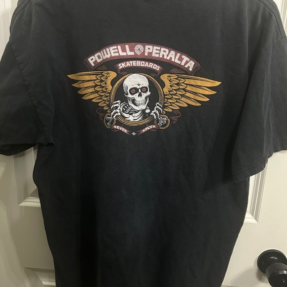 Vintage Powell Peralta Skateboards T-Shirt size Large black/grey. - Picture 1 of 5